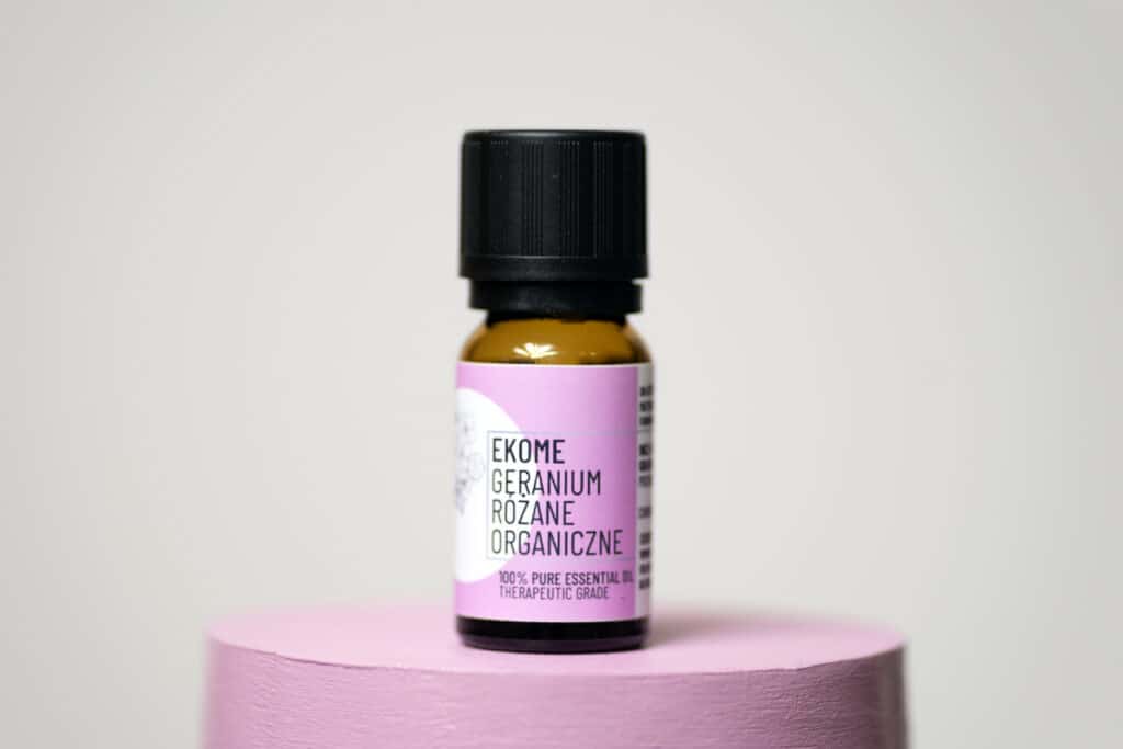 Olejek eteryczny z geranium różanego Ekome
