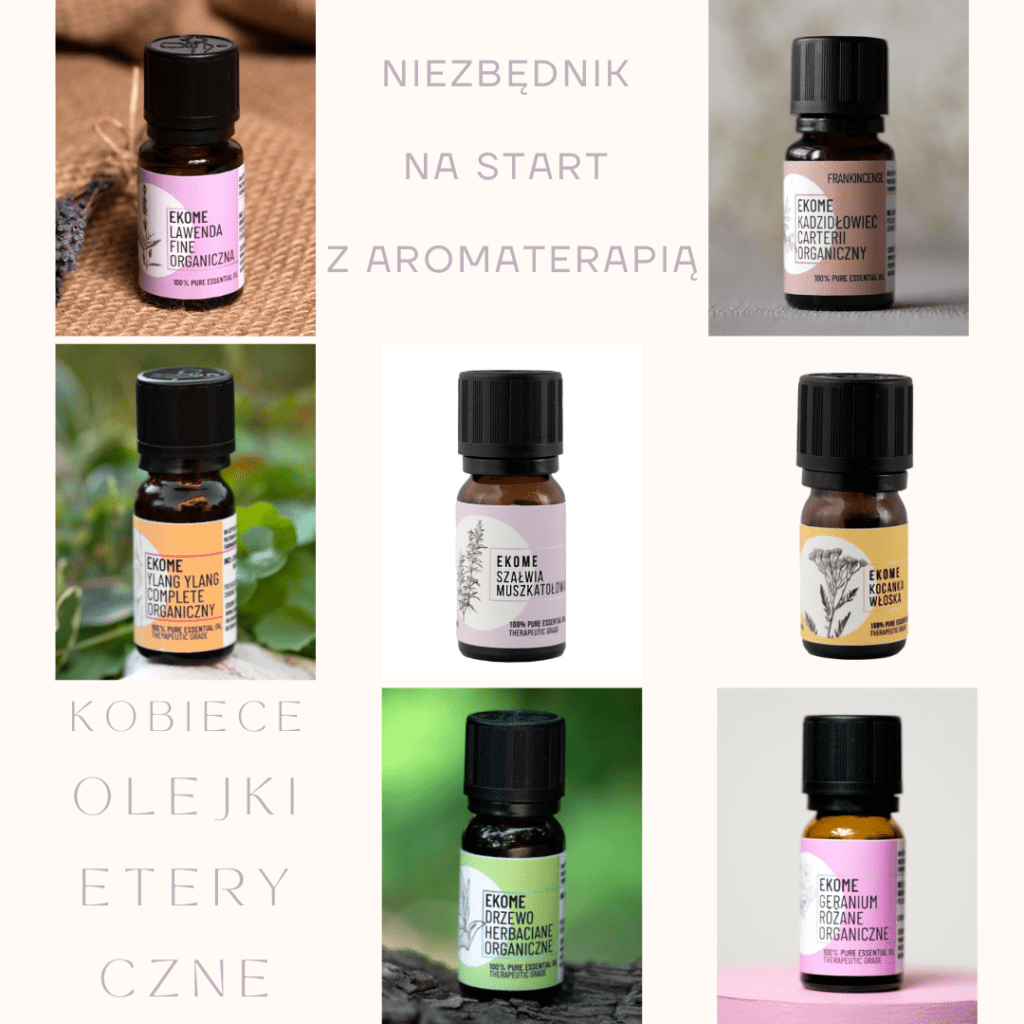 Kobiece olejki eteryczne Ekome