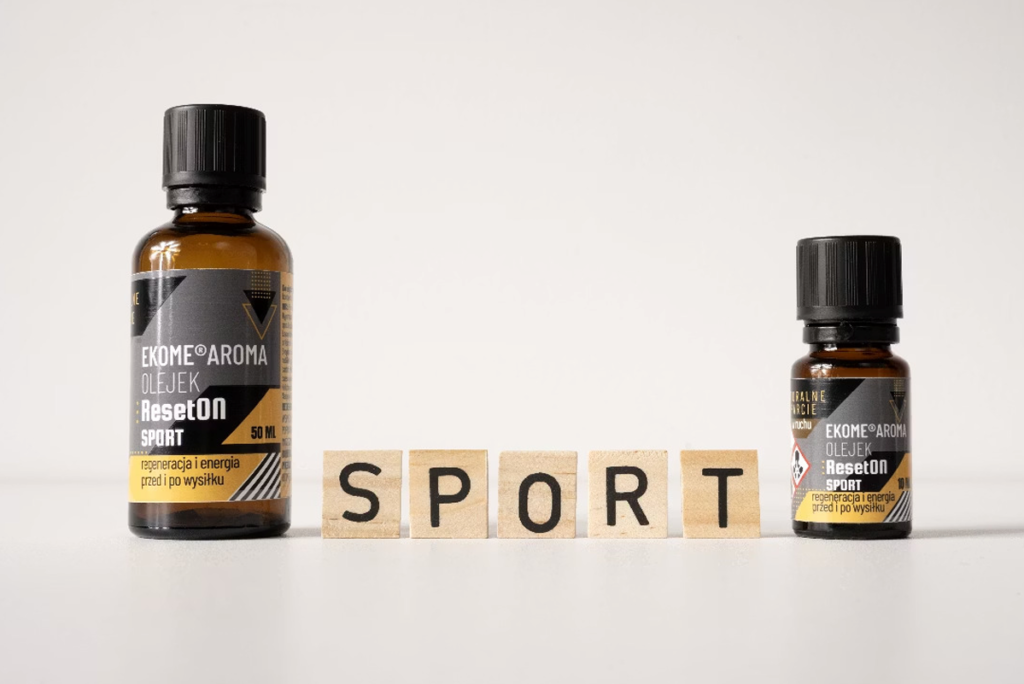 Olejek eteryczny ResetON Sport Ekome